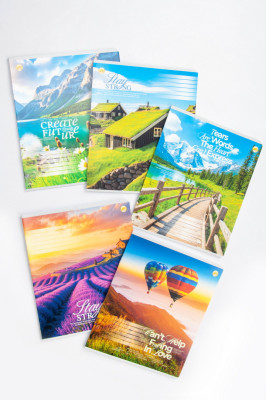 Зошит 12 аркушів, клітинка, Тетрада